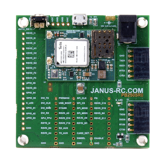 LTE310SMT EVAL KIT v1.00 TDH4L Janus Remote Communications