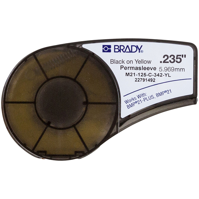 M21-125-C-342-YL Brady Corporation