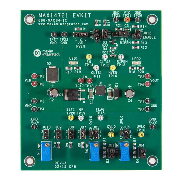 MAX14721EVKIT# Analog Devices Inc./Maxim Integrated