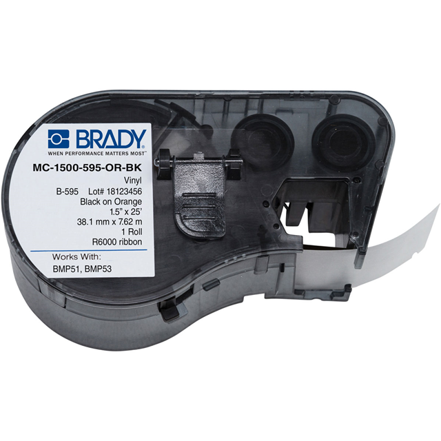 MC-1500-595-OR-BK Brady Corporation