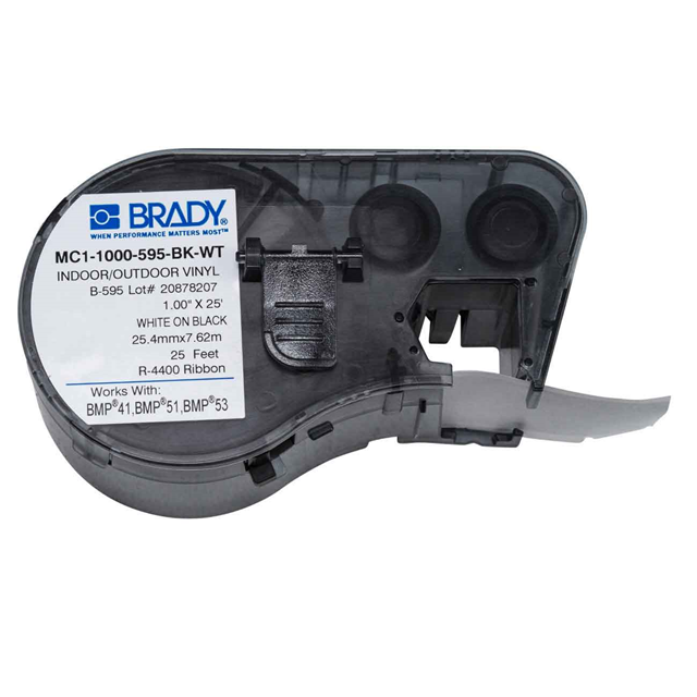 MC1-1000-595-BK-WT Brady Corporation