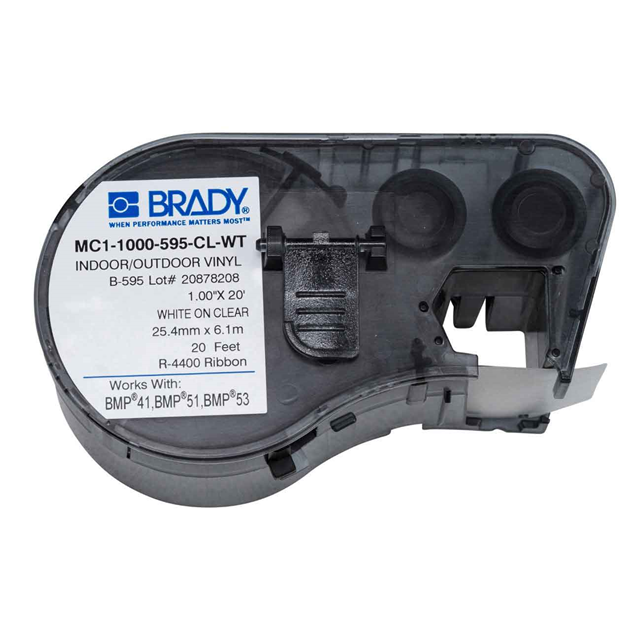 MC1-1000-595-CL-WT Brady Corporation