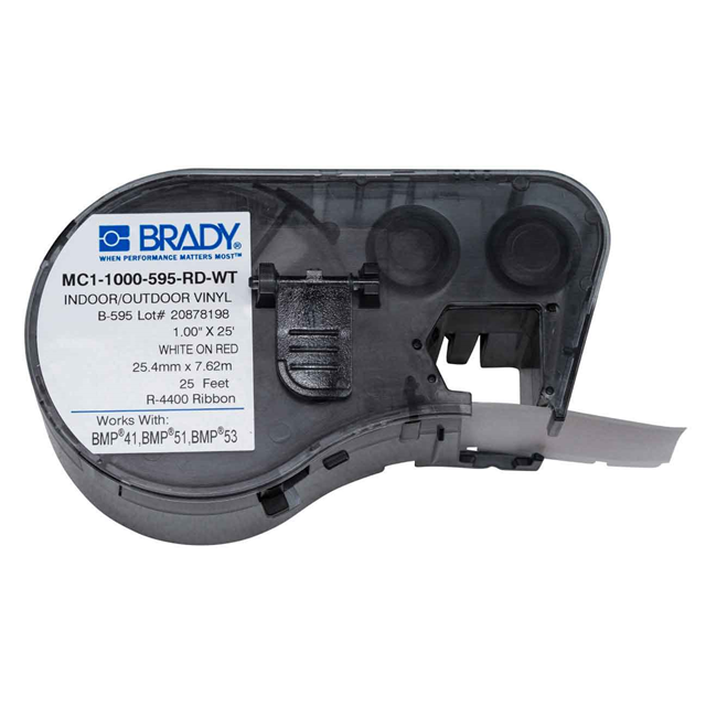 MC1-1000-595-RD-WT Brady Corporation