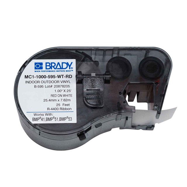 MC1-1000-595-WT-RD Brady Corporation