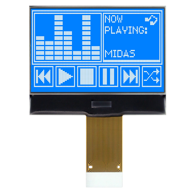 MCCOG128064B12W-BNMLW Midas Displays