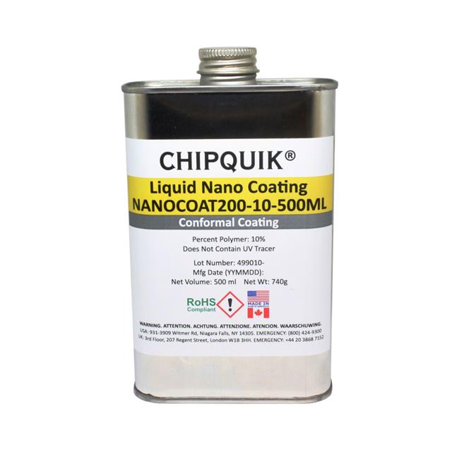 NANOCOAT200-10-500ML Chip Quik Inc.