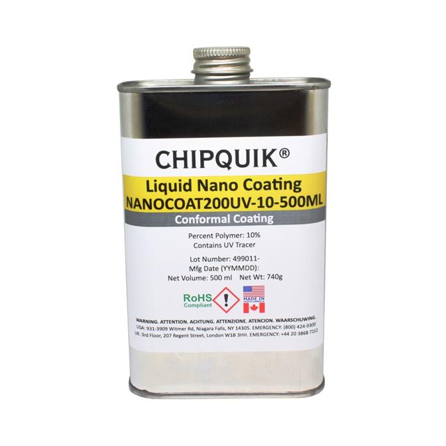 NANOCOAT200UV-10-500ML Chip Quik Inc.