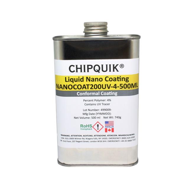 NANOCOAT200UV-4-500ML Chip Quik Inc.