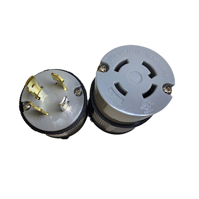 NEMA L14-30 PLUG AND CONNECTOR SET Powertronics