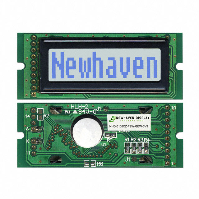 NHD-0108CZ-FSW-GBW-3V3 Newhaven Display Intl