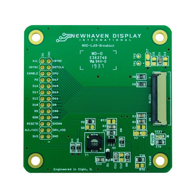 NHD-1.69-BREAKOUT Newhaven Display Intl