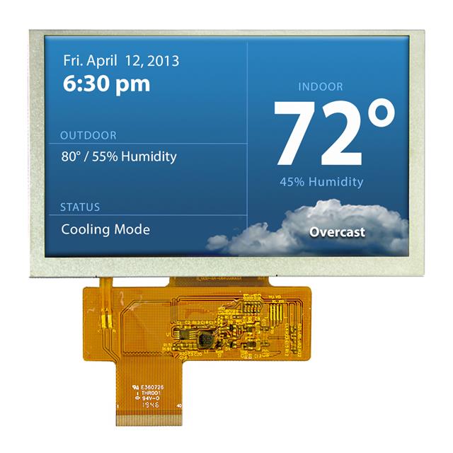 NHD-5.0-800480TF-ATXL# Newhaven Display Intl