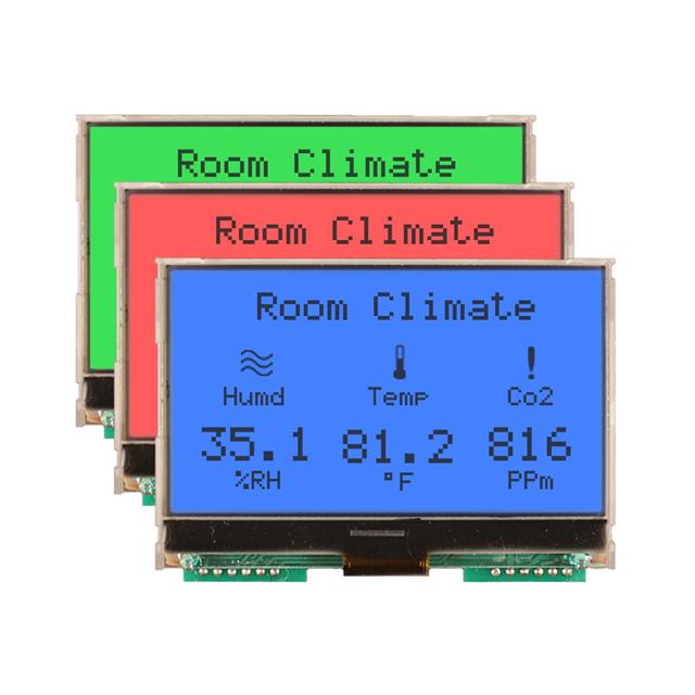 NHD-C12864A1Z-FS(RGB)-FBW-HT1 Newhaven Display Intl