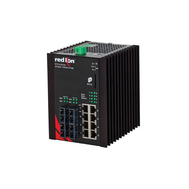 NT24K-12GXE4-SC-10-POE Red Lion Controls