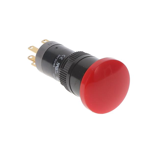 P16OAR10RED E-Switch