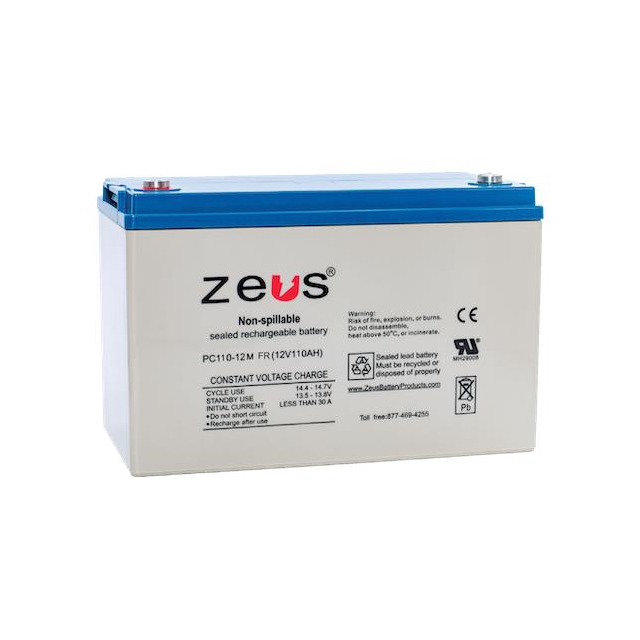 PC110-12M FR ZEUS Battery Products