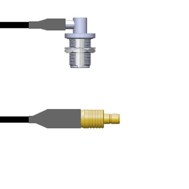 Q-1S03P00080.5M Amphenol Custom Cable