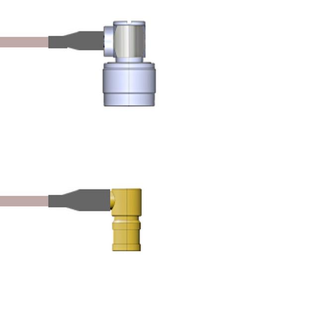 Q-2D03T000R.75M Amphenol Custom Cable