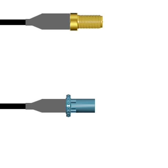 Q-7205B00080.5M Amphenol Custom Cable