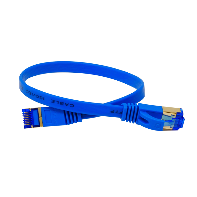 QG-CAT7F-1FT-BLU QualGear