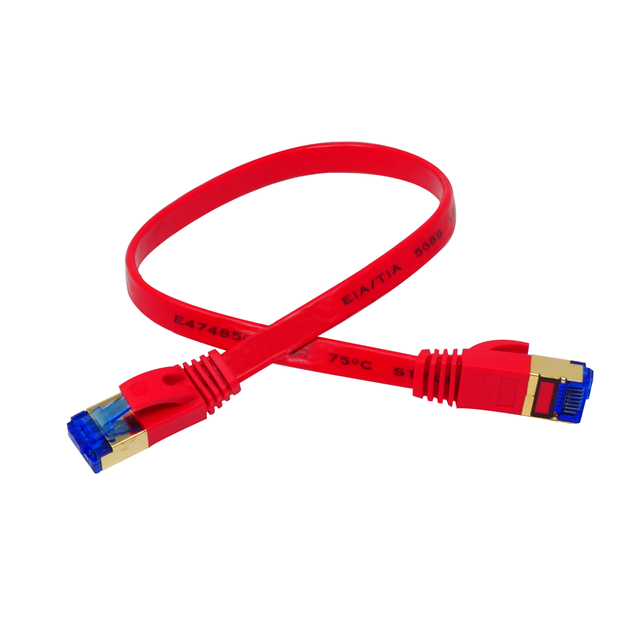 QG-CAT7F-1FT-RED QualGear