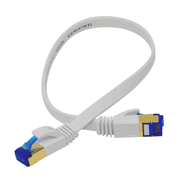 QG-CAT7F-1FT-WHT QualGear