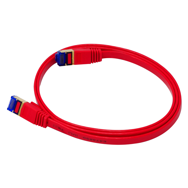 QG-CAT7F-3FT-RED QualGear