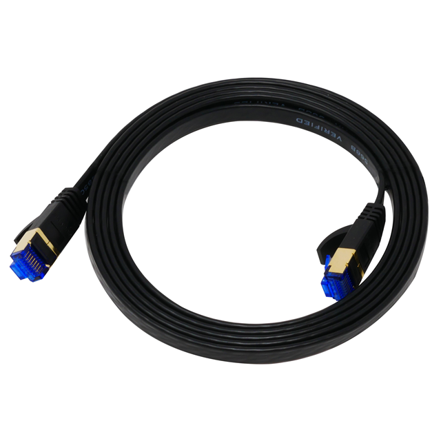 QG-CAT7F-6FT-BLK QualGear