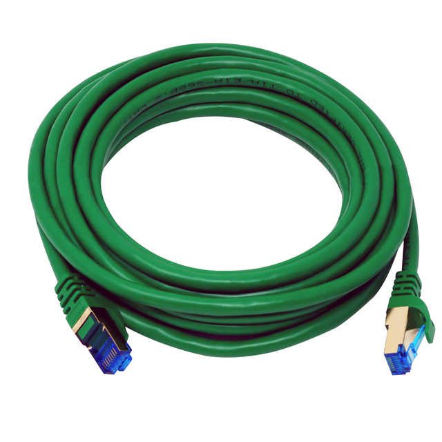 QG-CAT7R-10FT-GRN QualGear