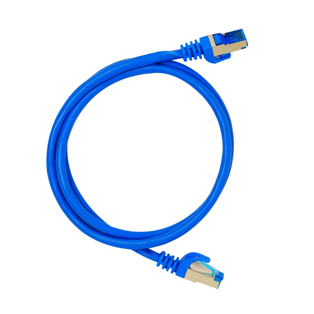 QG-CAT7R-3FT-BLU QualGear