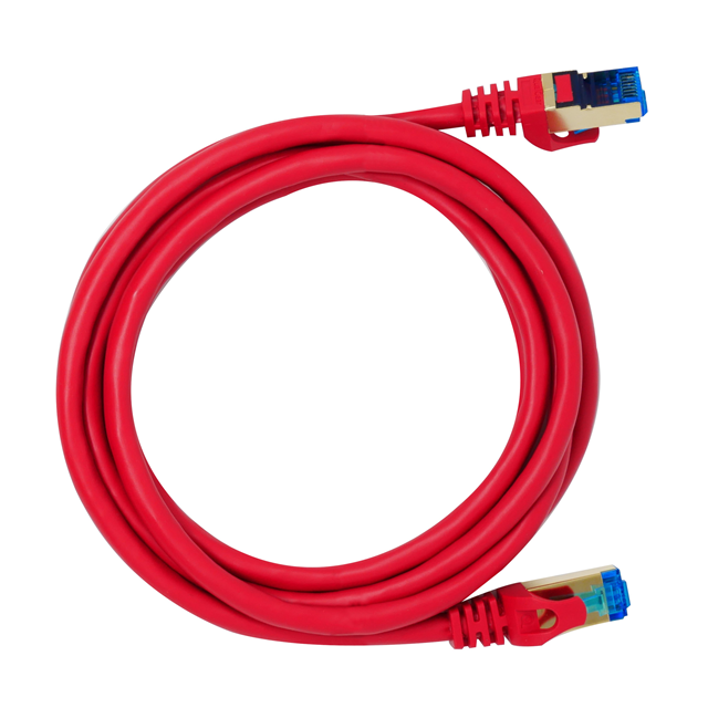 QG-CAT7R-3FT-RED QualGear