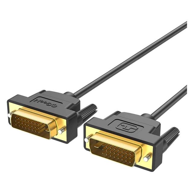 QGEEM DVI TO DVI CABLE MALE TO MALE (6FT) QGeeM