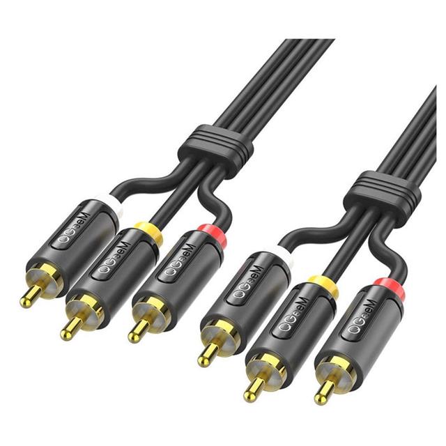 QGEEM 3RCA MALE TO MALE CABLE QGeeM