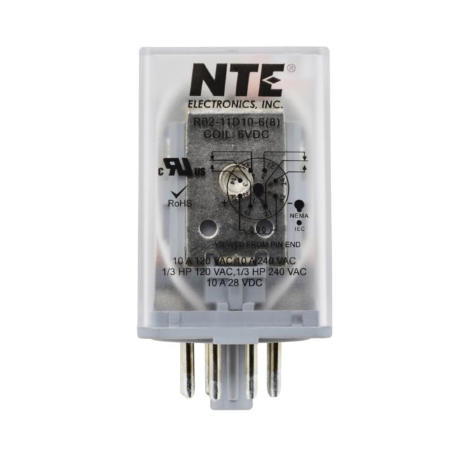 R02-11D10-6 NTE Electronics, Inc