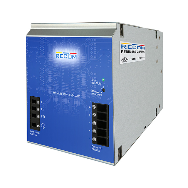 REDIN480-24/3AC Recom Power