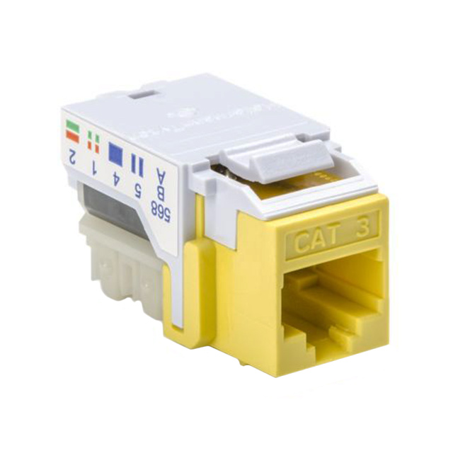 RJ45FC3-YEL HellermannTyton