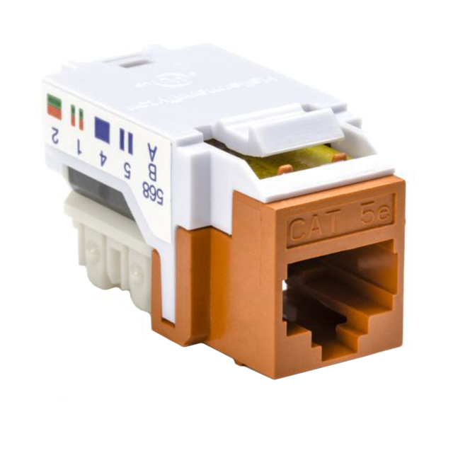 RJ45FC5E-ORN HellermannTyton