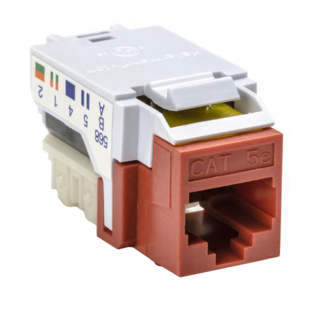 RJ45FC5EB-RED HellermannTyton