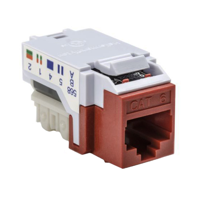 RJ45FC6-RED HellermannTyton