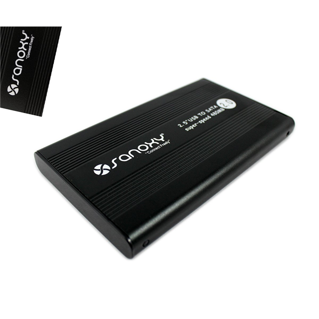 SANOXY-DSV-2.5HDD-SATA-BK Sanoxy