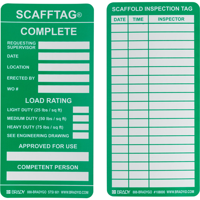 SCAF-STSI 601 Brady Corporation