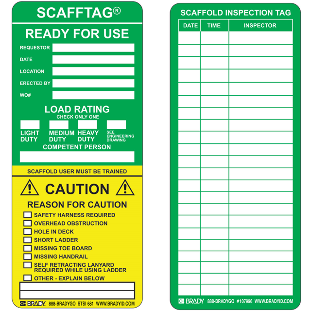 SCAF-STSI 681 Brady Corporation