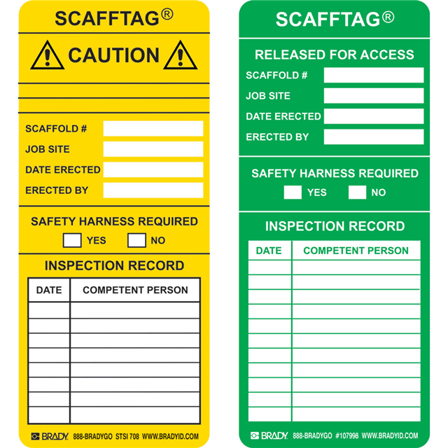 SCAF-STSI 708 Brady Corporation