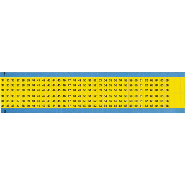 WM-34-66-YL-SC-PK Brady Corporation