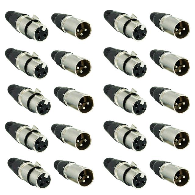 XLR 10 pair 5 Core Inc