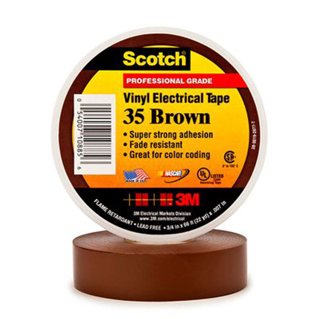 35-BROWN-1/2 3M