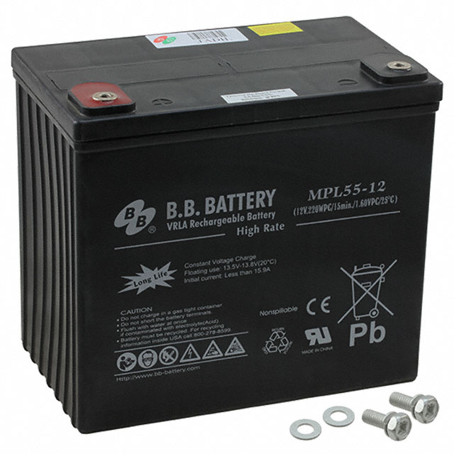 MPL55-12S-I2 B B Battery