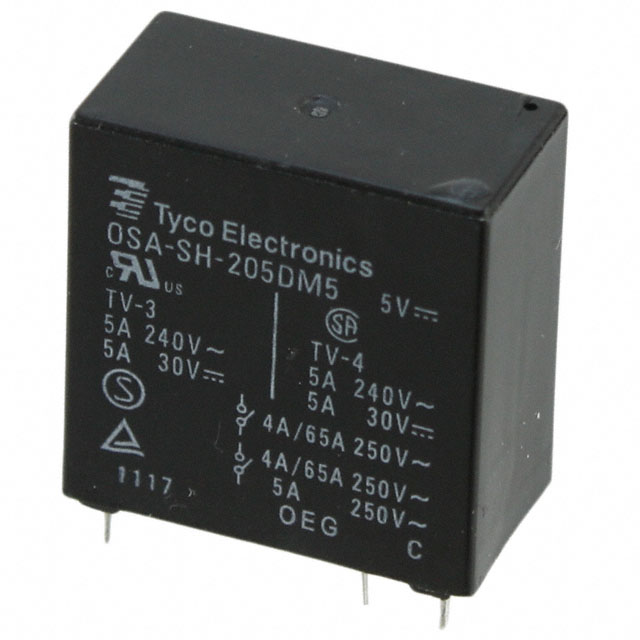 OSA-SH-205DM5,600 TE Connectivity Potter & Brumfield Relays