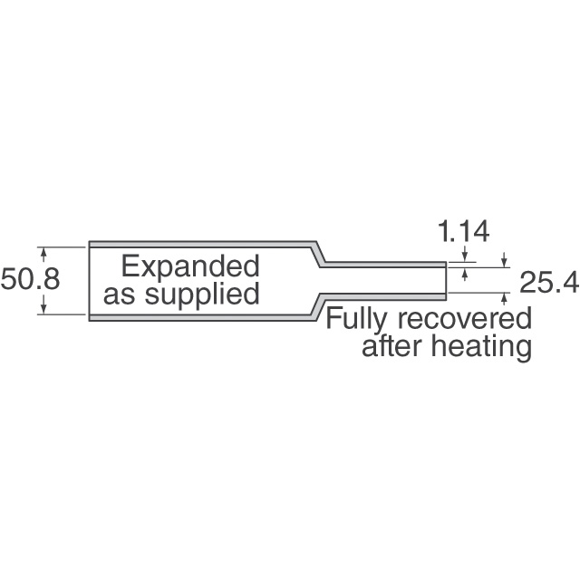 RNF-100-2-GN-SP TE Connectivity Raychem Cable Protection