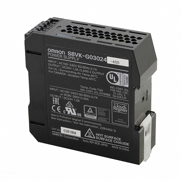 S8VK-G03024-400 Omron Automation and Safety